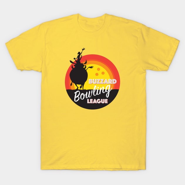 Buzzard Bowling League T-Shirt by CKline